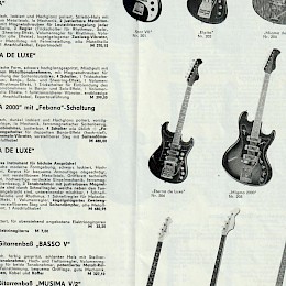 Meinel & Herold Musikhaus catalog 1972-73 made in Germany 2