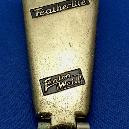 1960s Fenton Weill Featherlite tremolo tailpiece, made in UK 1