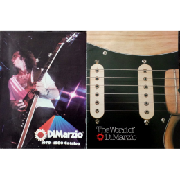 1978 & 1979-80 DiMarzio guitar accessoires catalogs, made in USA
