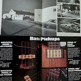 1978 & 1979-80 DiMarzio guitar accessoires catalogs, made in USA 1