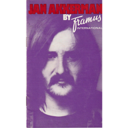 1970s Framus Jan Akkerman mini catalog,  made in Germany