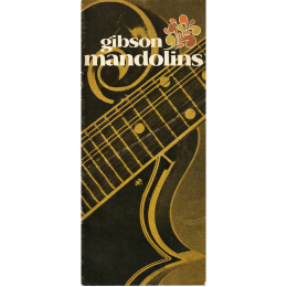 1970 Gibson mandolins catalog, made in USA