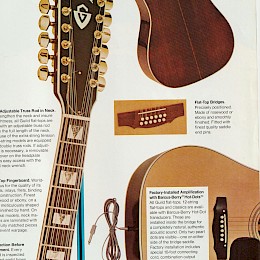 Guild Flat-top & classic guitars catalog prospekt 1976 made in USA 3