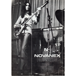 Novanex 'Perfection in power' folded brochure including pricelist 1976 made in Holland