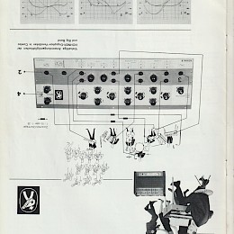 Hohner verstärker amp catalog prospekt 1965 made in Germany 2