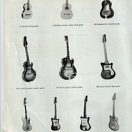 1966 Limmco Inc Musical instruments & accessoires catalog, made in New York USA 1