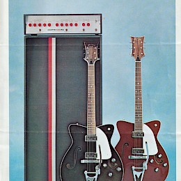 1966 Martin guitar brochure, made in USA 1