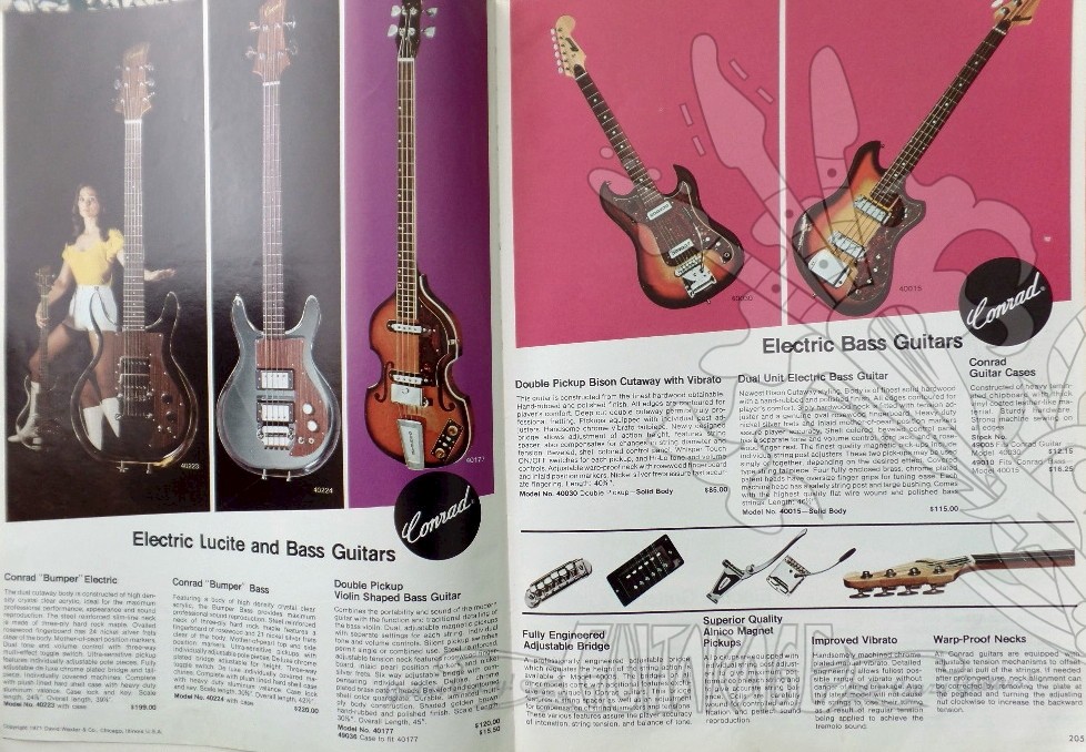 Wexler Complete catalog of musical merchandise 1972 Chicago USA ...