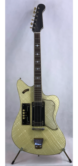 Ekomaster V2 Perloid guitar 1961 made in Italy