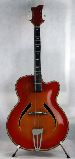 Musima Spezial archtop guitar 1950s made in Germany