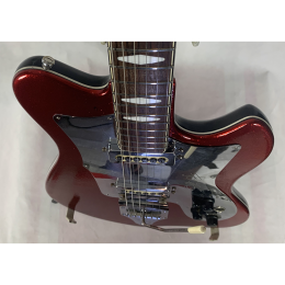 Restored Hopf red sparkle V2 guitar made in Germany 1960s 5