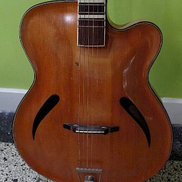 1950-60s Archtop made in DDR Germany 1