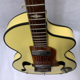 Wandre Framez BB bizarre guitar made in Italy 1959 c