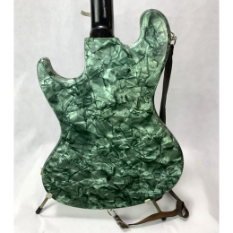 Migma green perloid guitar 1970s made in DDR Germany 6