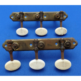 Warg 2x3 guitar tuners 1950s made in DDR Germany