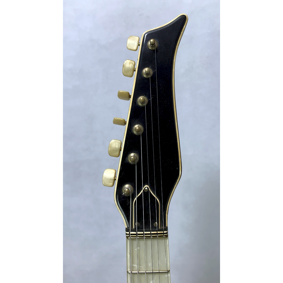 Alvaro Bartolini blue sparkle V4 guitar 1960s made in Italy