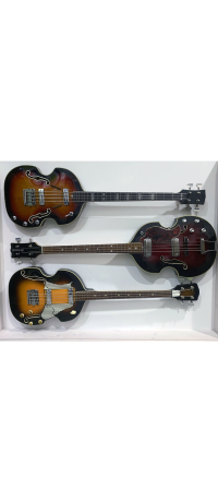 Italian violin bass showcase Moreshi Recina Melody/Excelsior 1960s