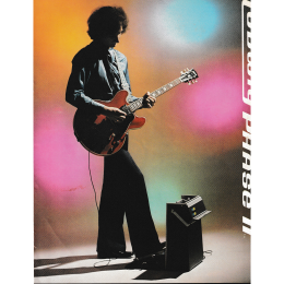 Ludwig Phase II guitar synthesizer folded brochure 1970 made in USA