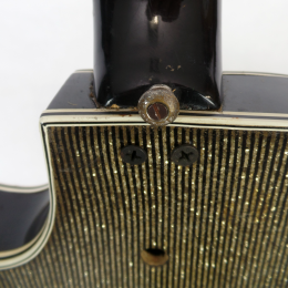 Eko 375 black & gold guitar 1960s made in Italy 12