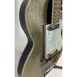 Eko 375 black & gold guitar 1960s made in Italy 7