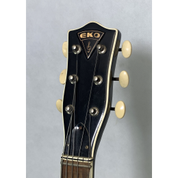 Eko 375 black & gold guitar 1960s made in Italy 8