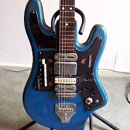 Crucianelli Elli-Sound gold sparkle V4 guitar 1962 63 made in Italy - finished project! 12