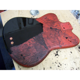 crucianelli_bass_guitar_in_red_vinyl_finished_project_1962_made_in_italy 1
