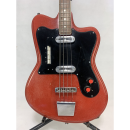 crucianelli_bass_guitar_in_red_vinyl_finished_project_1962_made_in_italy 4