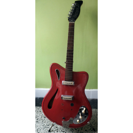 Restored Hopf Saturn 63 white - gold sparkle 1960s made in Germany