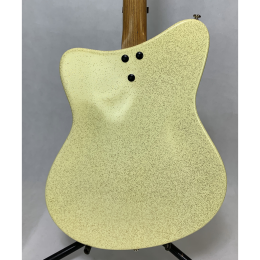 Restored Hopf Saturn 63 white - gold sparkle 1960s made in Germany 7