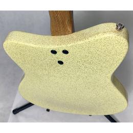 Restored Hopf Saturn 63 white - gold sparkle 1960s made in Germany 8