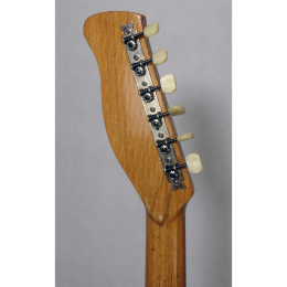 Restored Hopf Saturn 63 white - gold sparkle 1960s made in Germany 9