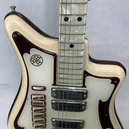 Alvaro Bartolini V4 Woodgrain guitar 1962 63 made in Italy 3