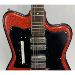 Crucianelli Elite V4 red sparkle 1963 64 made in Italy 2