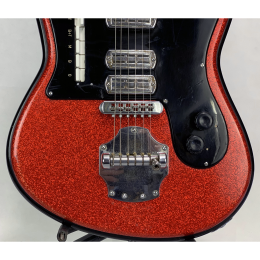 Crucianelli Elite V4 red sparkle 1963 64 made in Italy 3