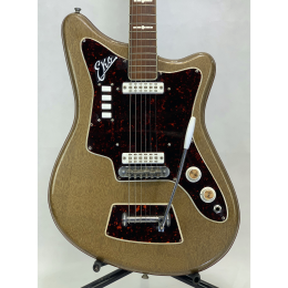 Eko 500v2 brown guitar 1963 made in Italy 1