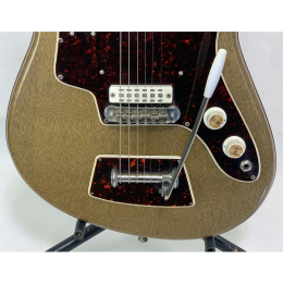 Eko 500v2 brown guitar 1963 made in Italy 4