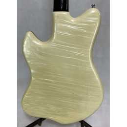 Welson V4 gold sparkle guitar 1962 made in Italy 5
