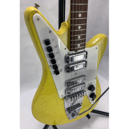 Galanti Gran Prix yellow guitar early 60s made in Italy 3