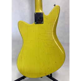Galanti Gran Prix yellow guitar early 60s made in Italy 6