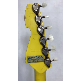 Galanti Gran Prix yellow guitar early 60s made in Italy 9