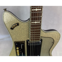 Eko Ekomaster gold sparkle guitar 1961 62 made in Italy 2