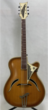 Herbert Todt archtop guitar 1950-60s made in DDR Germany