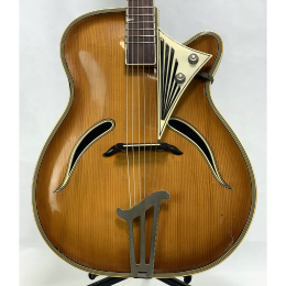 Herbert Todt archtop guitar 1950-60s made in DDR Germany 1