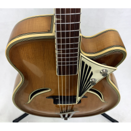 Herbert Todt archtop guitar 1950-60s made in DDR Germany 2