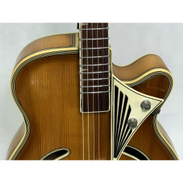 Herbert Todt archtop guitar 1950-60s made in DDR Germany 5