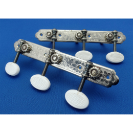 Nos Musima 3+3 archtop guitar tuners made in DDR Germany front