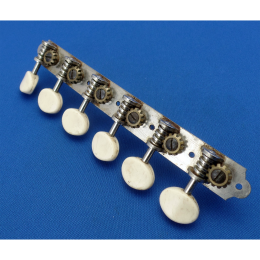 6 inline guitar tuners 1960s - centerpost to centerpost - 2,5mm