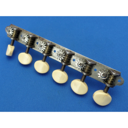 6 inline guitar tuners 1970s - centerpost to centerpost - 2,4mm