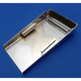 Hopf prototype guitar tailpiece cover 1970s made in Germany side view